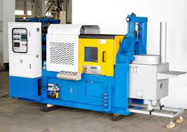 A Die Casting Machine, also known as a Hot-Chamber and as a Gooseneck Machine