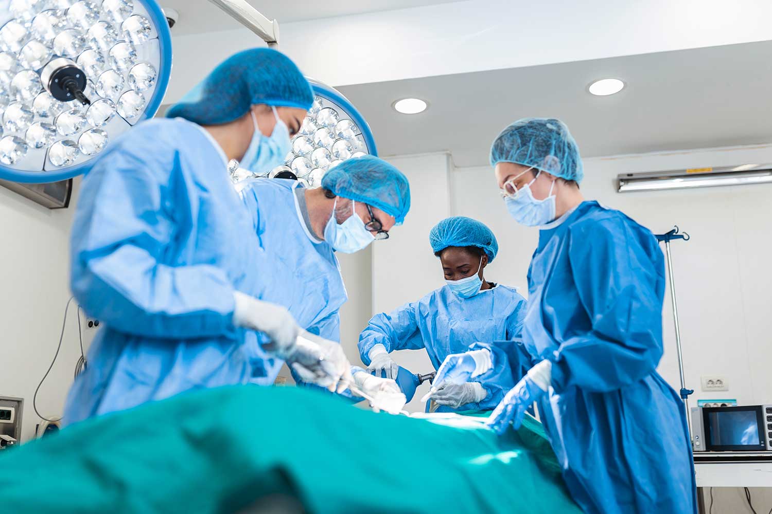 LED lights in the Operating Room