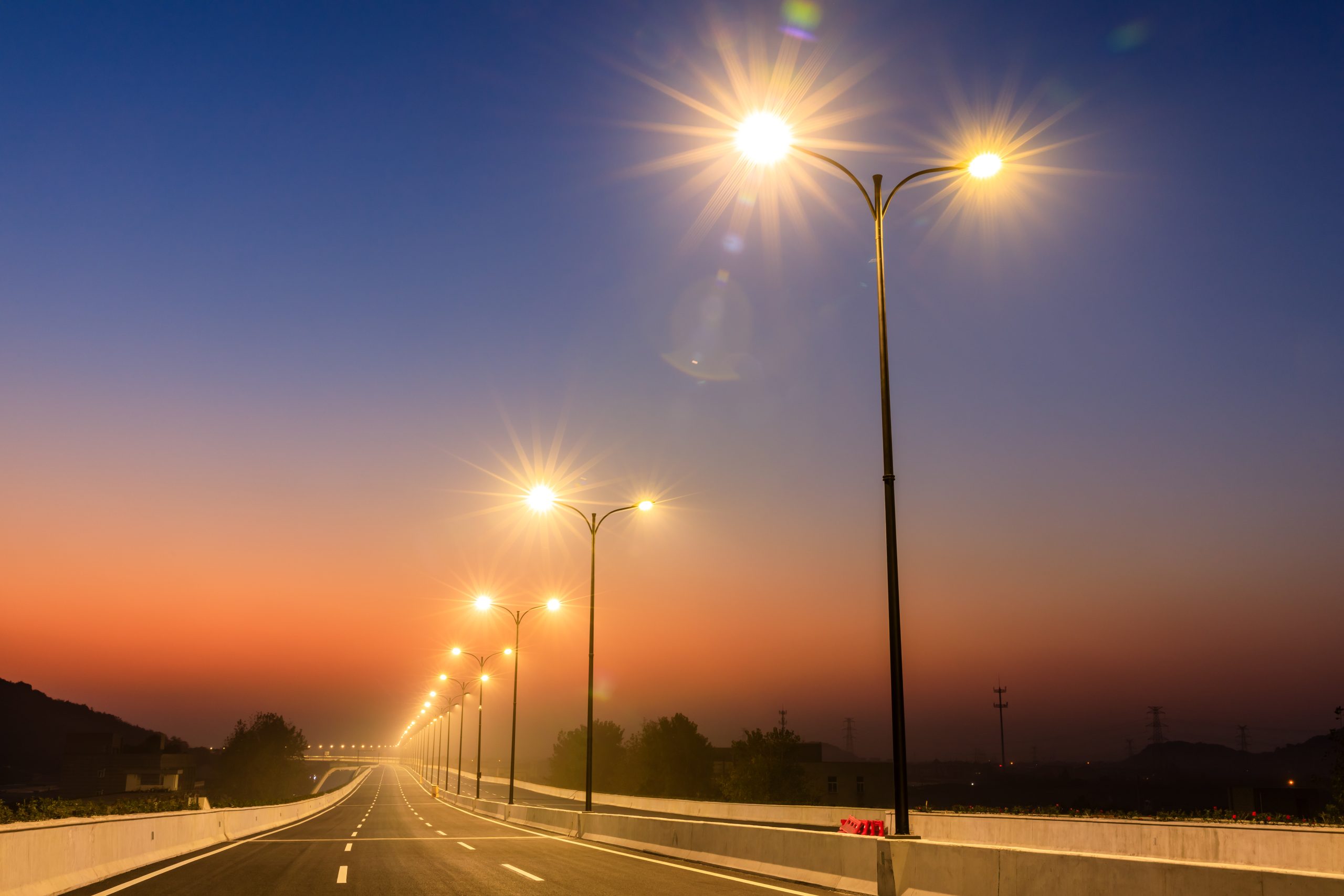smart lighting system in urban areas